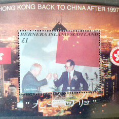Bernera Island , China dupa 1997 Hong Kong, mnh