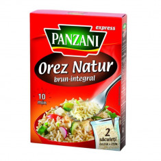 Orez Natur Brun Integral Panzani, 250 g, Panzani Orez 250 g, Orez Natur Panzani, Orez Natur pentru Pilaf, Panzani Orez Special pentru Pilaf, Panzani O