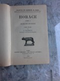 HORACE - ODES ET EPODES VOL.I (CARTE IN LIMBA FRANCEZA)