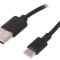 Cablu USB 2.0 USB A la USB C 3m Negru 480Mbps