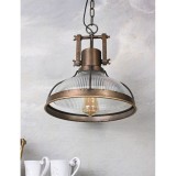 Lampa industriala de tavan cu un bec Edison GMF006, Lampi