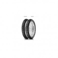 Anvelopa cross enduro Pirelli 110 90 19 62m NHS Soft Scorpion MX 32 spate foto