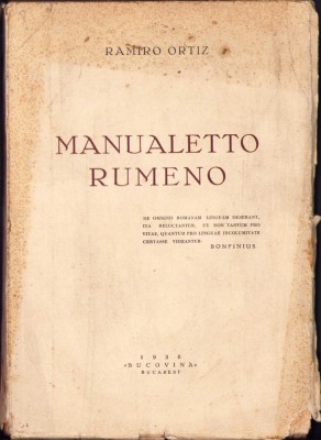 HST 220SP Manualetto rumeno 1936 Ramiro Ortiz foto