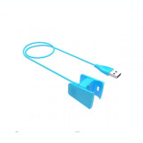 Adaptor incarcator USB pentru Fitbit Charge 2 Culoare Albastru