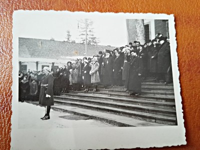 Fotografie, militar la festivitate, perioada interbelica foto