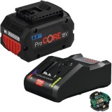 Bosch ProCORE + GAL 18V-160 C + GCY 42 - Acumulator Li-Ion 18 V 8 Ah + Incarcator + Modul Bluetooth