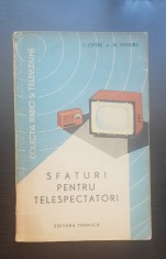 Sfaturi pentru telespectatori - I. Cipere, M. Handra