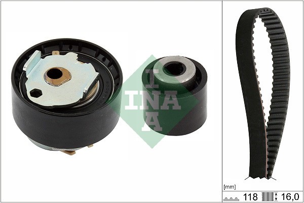 INA 530 0728 10 Set curea de distributie