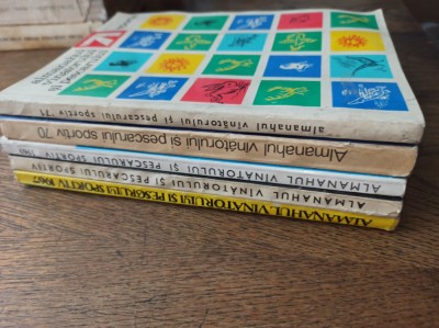 ALMANAHUL VANATORULUI SI PESCARULUI SPORTIV 1967, 1968, 1969, 1970, 1971 * LOT 5 ALMANAHURI foto