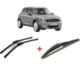 Cumpara ieftin Set 3 stergatoare MINI MINI COUNTRYMAN (R60) 2010-2016, pentru parbriz si luneta, Bosch Twin