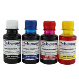 Cerneala pentru cartuse reincarcabile epson in 4 culori cantitate 100 ml, InkMate