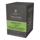 Taylors of Harrogate Ceai Verde cu Menta, 20 pliculete