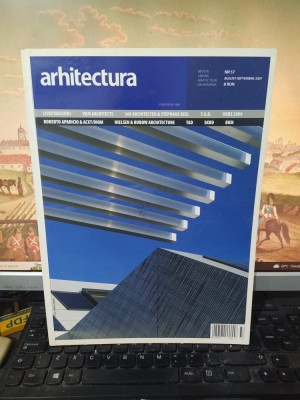 Arhitectura nr. 57 aug.-sep. 2007, revistă fondată &amp;icirc;n 1906, Livio Vacchini, VBM Architects, URBE 2000 032 foto