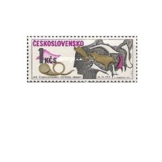 Cehoslovacia 1972 - ziua marcii postale, neuzata
