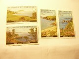 Serie Guernsey 1976 - Peisaje , 4 valori
