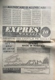 Almanah Expres Magazin Nr 10 1990 Sergiu Goldner Nicolae Arsenie George Arion Editura Casa Scanteii 16 Pagini Romana Stare Buna Brosate