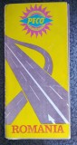 Harta PECO Romania (actualizare 1989?) 81x54 cm