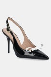 Love Moschino pantofi cu toc culoarea negru, JA10069G1MIH100A