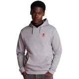FC Liverpool hanorac de bărbați cu glugă Overhead grey - XXL