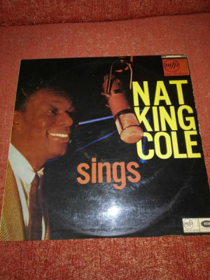 Nat King Cole Sings mpf UK vinil vinyl VG+ foto