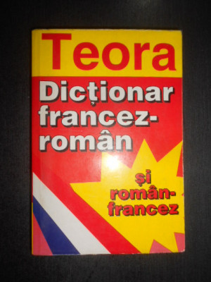 Marcel Saras, Sanda Mihaescu Cirsteanu - Dictionar Roman-Francez / Francez-Roman foto