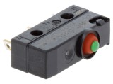 Micro&icirc;ntrerupător SNAP ACTION 0,1A 250VAC SPDT fără manetă