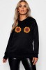 Hanorac dama negru - Sunflower - L, THEICONIC