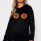 Hanorac dama negru - Sunflower - L