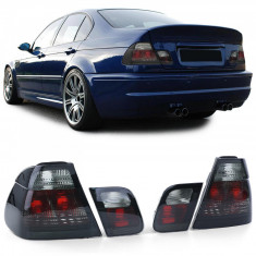 Stop stopuri triple tuning BMW E46 NFL limuzina fumuriu NOU foto