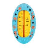 Termometru de baie pentru copii, fara mercur, fara BPA, 0+ luni, albastru, Reer 24123 Children SafetyCare