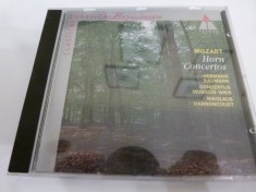 Mozart - horn concertos, cd