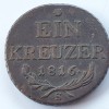 Austria 1 kreuzer 1816 S, Europa