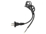 Cablu Alimentare 2x1mm2 1,5m Negru 10A