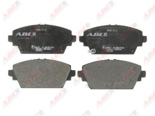 Set placute frana,frana disc HONDA ACCORD VI Hatchback (CH) (1999 - 2002) ABE C14042ABE