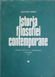 ISTORIA FILOSOFIEI CONTEMPORANE-ALEXANDRU BOBOC-220089