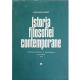 ISTORIA FILOSOFIEI CONTEMPORANE-ALEXANDRU BOBOC-220088