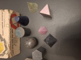 Cumpara ieftin Corpuri geometrice Nufarul, Trusa vintage RSR - colectie, antique