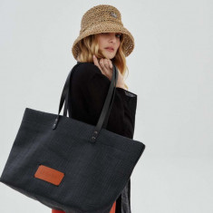 LE SH KA headwear poseta Nero Summer Bag culoarea negru