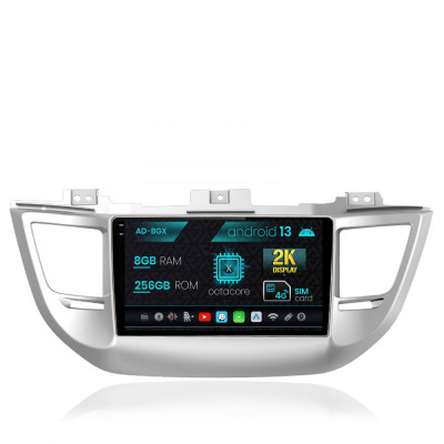 Navigatie Hyundai Tucson 3 (2015-2018), Android 13, X-Octacore 8GB RAM + 256GB ROM, 9.5 Inch - AD-BGX9008+AD-BGRKIT176 foto