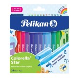 CARIOCA COLORELLA STAR C302, SET 24 CULORI, BLISTER, Pelikan