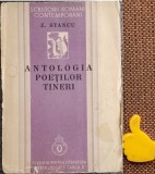 Antologia poetilor tineri Zaharia Stancu cu autograf 1934