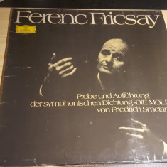 [Vinil] Ferenc Fricsay - Probe und Auffuhrung der sinfonischen "Die Moldau"