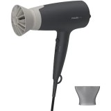 Uscator de par Philips BHD351/10, 2100W, accesoriu Thermo Protect, ingrijire cu ioni, 6 setari de viteza/temperatura, cap de coafare 14 mm, Gri