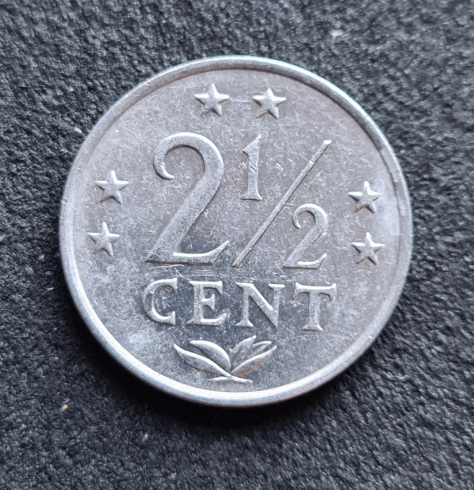 Antilele Olandeze 2 1/2 centi 1983