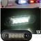 Lampa laterala Alb LED 12-24V (spate curbat pentru montare directa pe rollbar)