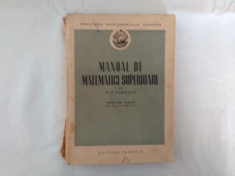 N.P.Tarasov - Manual de matematici superioare foto