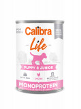 Calibra Dog Life Puppy &amp; Junior, Chicken &amp; Rice 400 g, conserva
