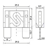 SIGURANTA FUZIBILA MAXI 30A, Alca