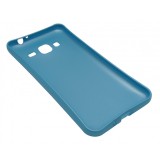 Husa silicon Ultra Chrome albastra pentru Samsung Galaxy J3 (SM-J320F) (2016)