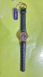 F625-Ceas mana Giovani Beverly Hills quartz nefunctional safir curea piele.
